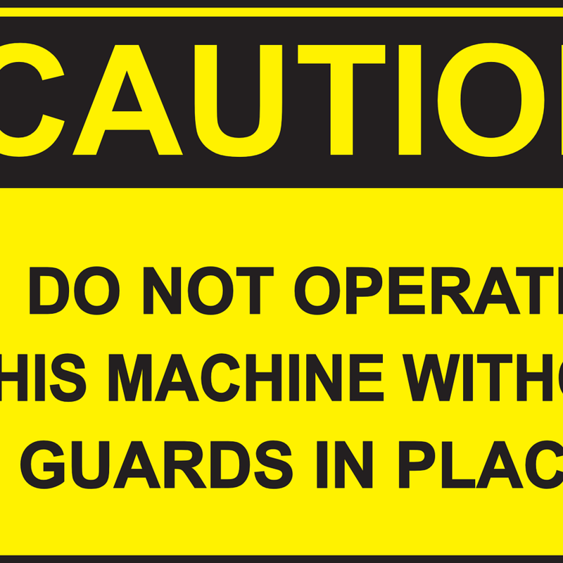 Machine Guarding For General Industry Course