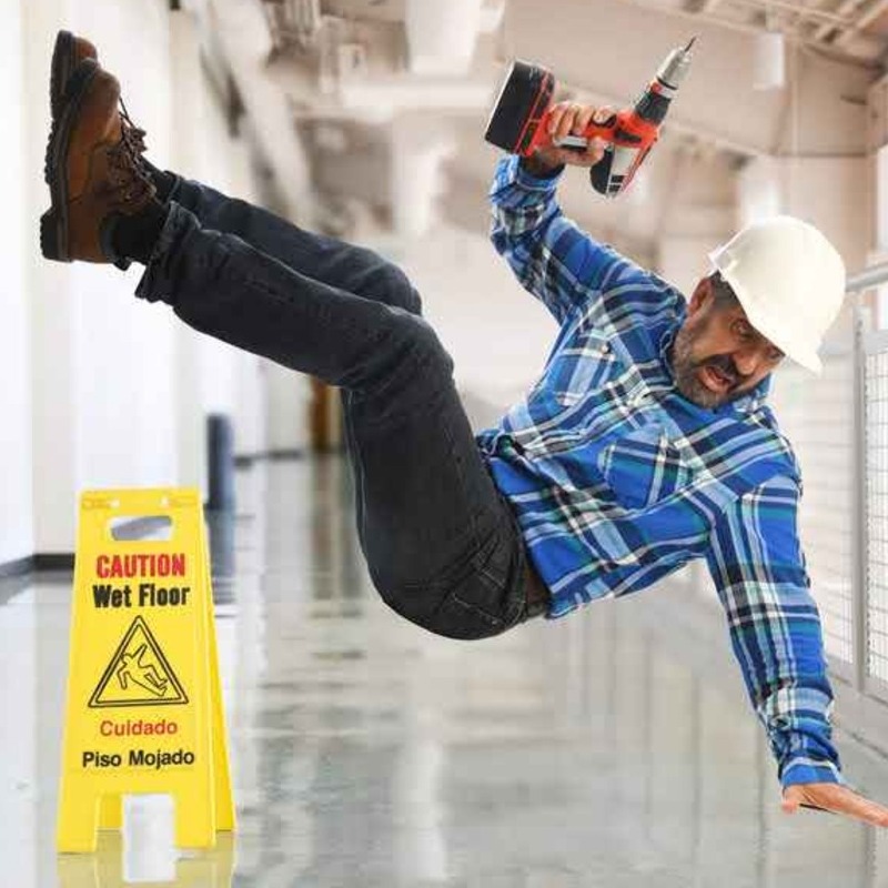 Slips, Trips And Falls For Construction Course