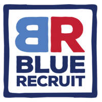 Blue Recruit Logo